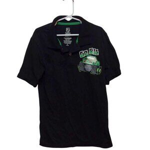 365 Kids Garanimals Size 8 black Boys Shirt skuA
